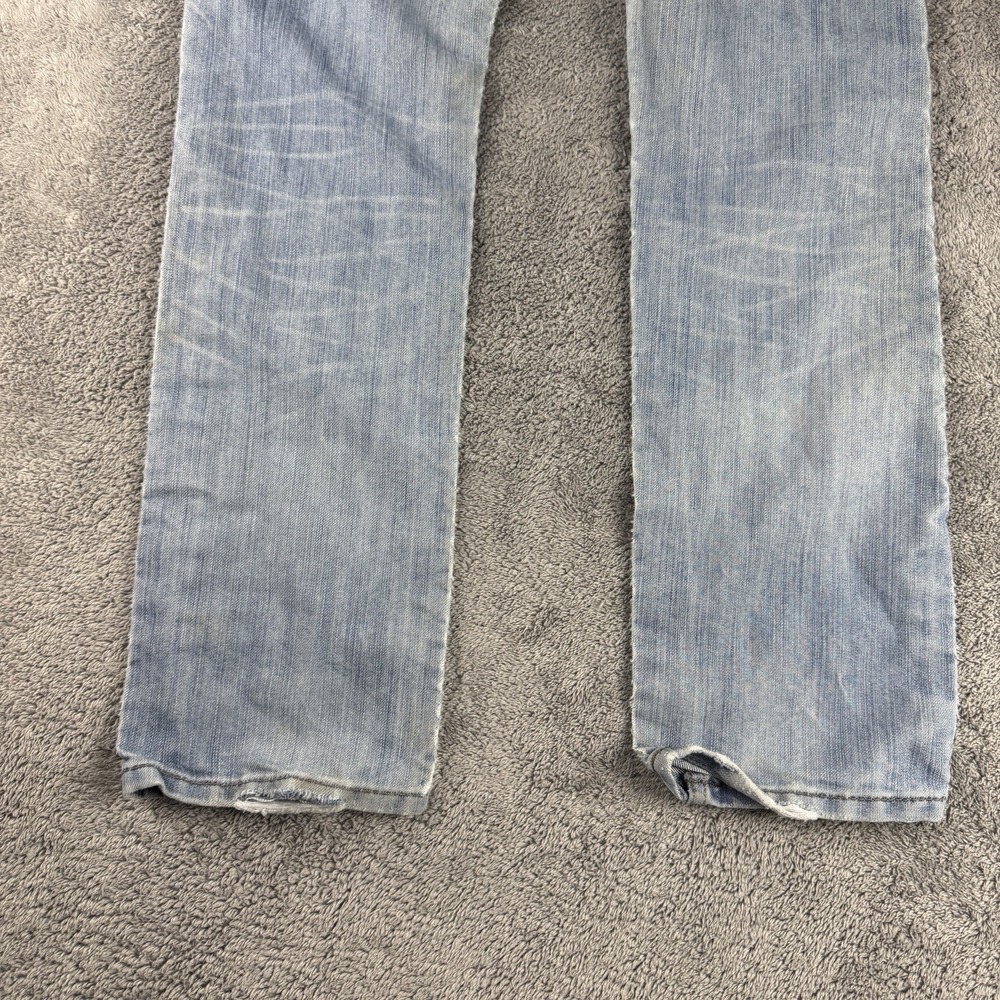 Levis 511 Slim Fit Skinny Jeans Mens 29x32 Blue Light Wash Low Rise - Picture 14 of 16